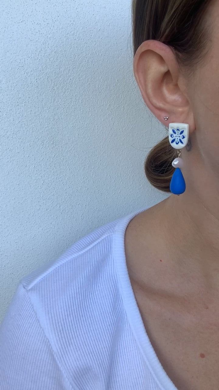 Bluebird Drop Earrings