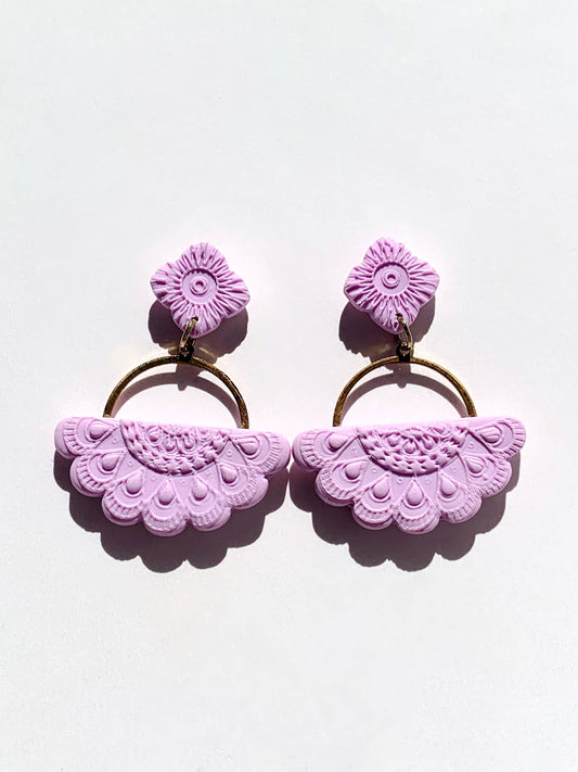 Milikra Lilac Drop Earring