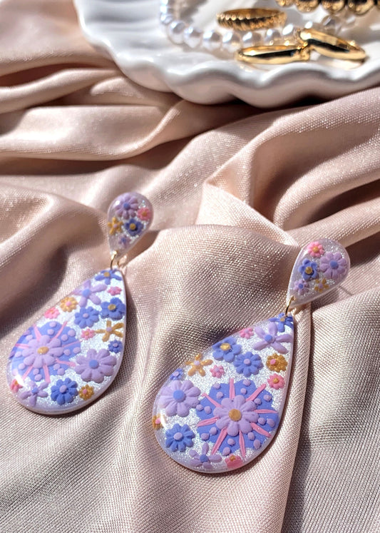The Dawn  Earrings in Majestic Pearl